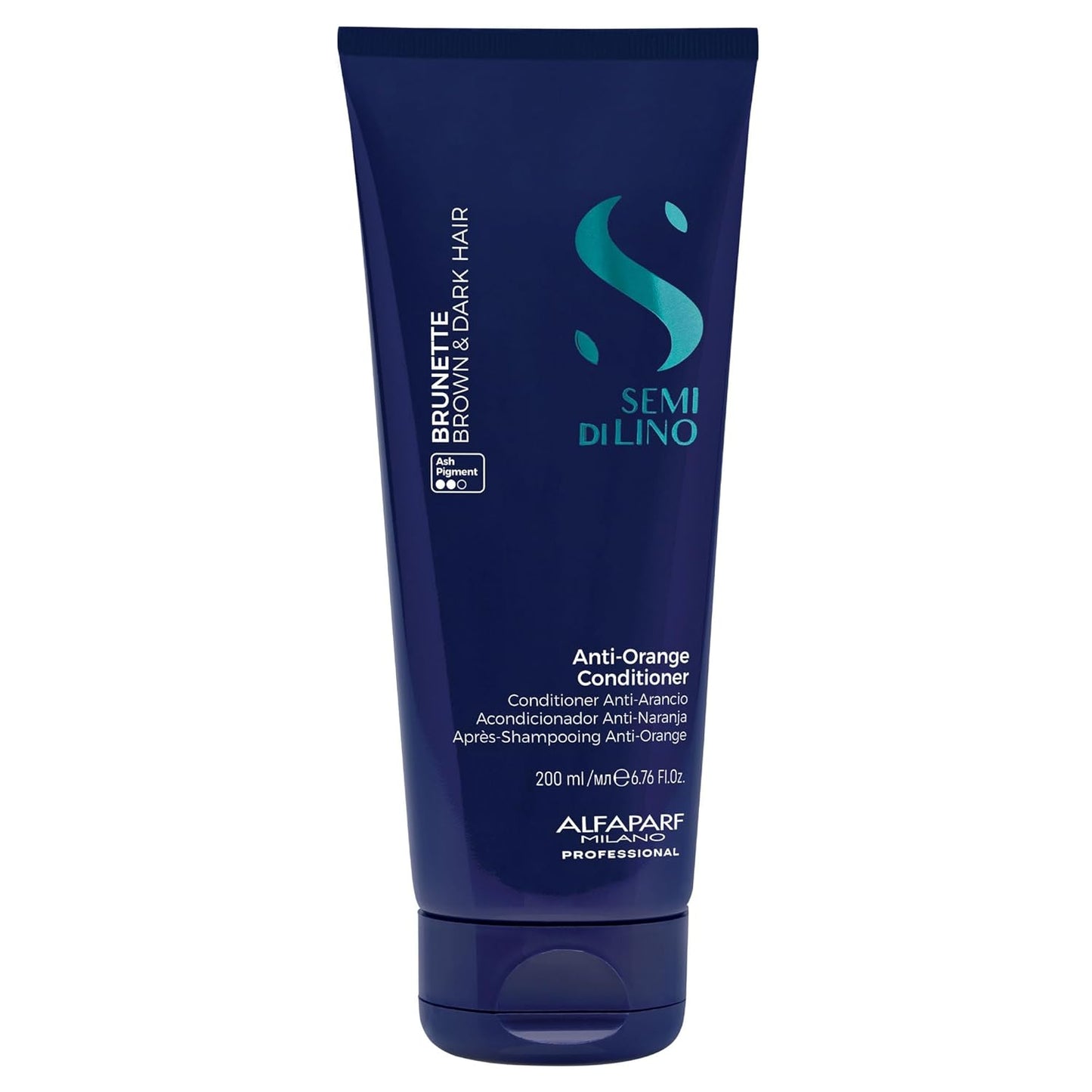 Alfaparf Milano Anti-Orange Conditioner - Neutralizes Brassiness for Brown & Chestnut Hair | 200ml