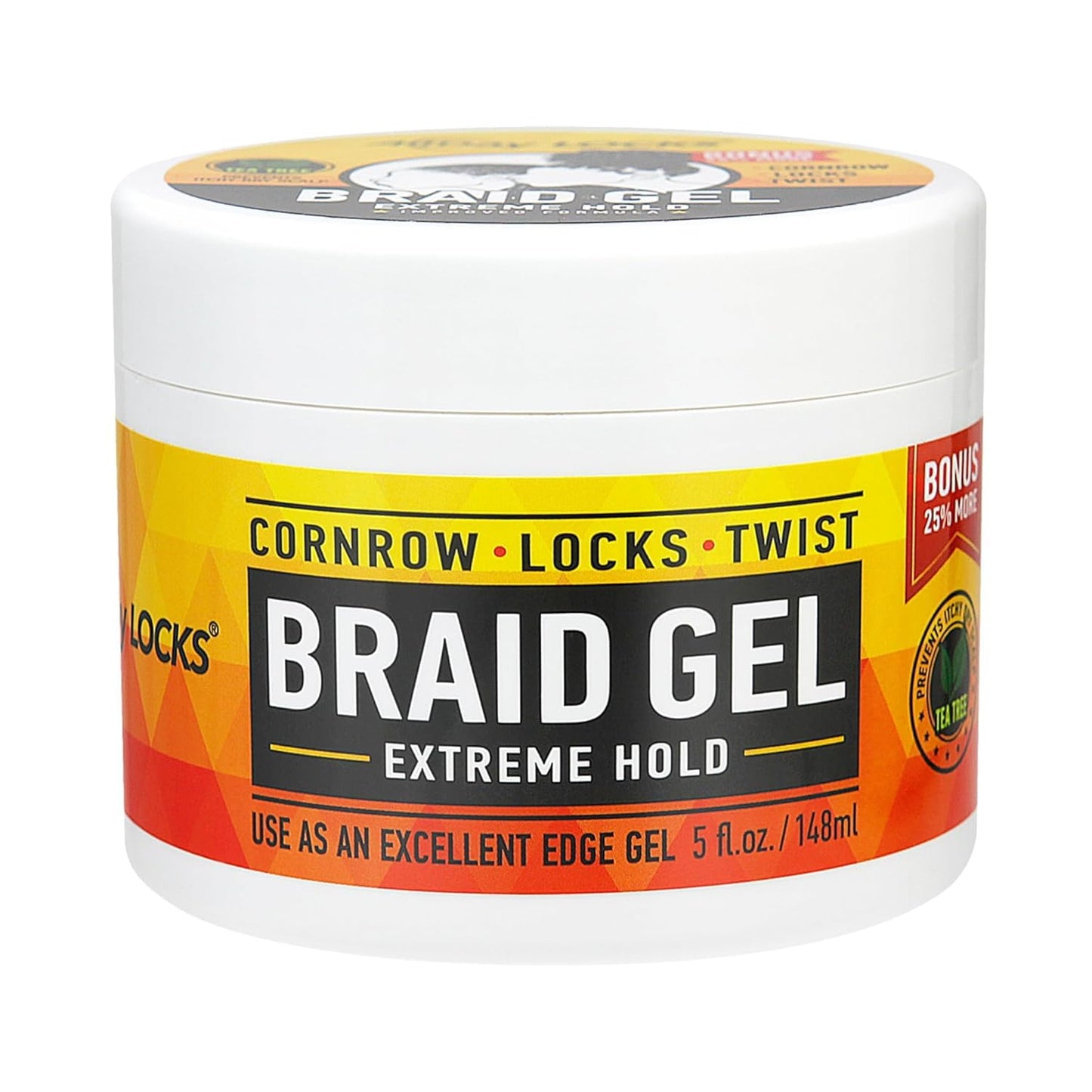AllDay Locks Braid Gel 5oz, 2-pack