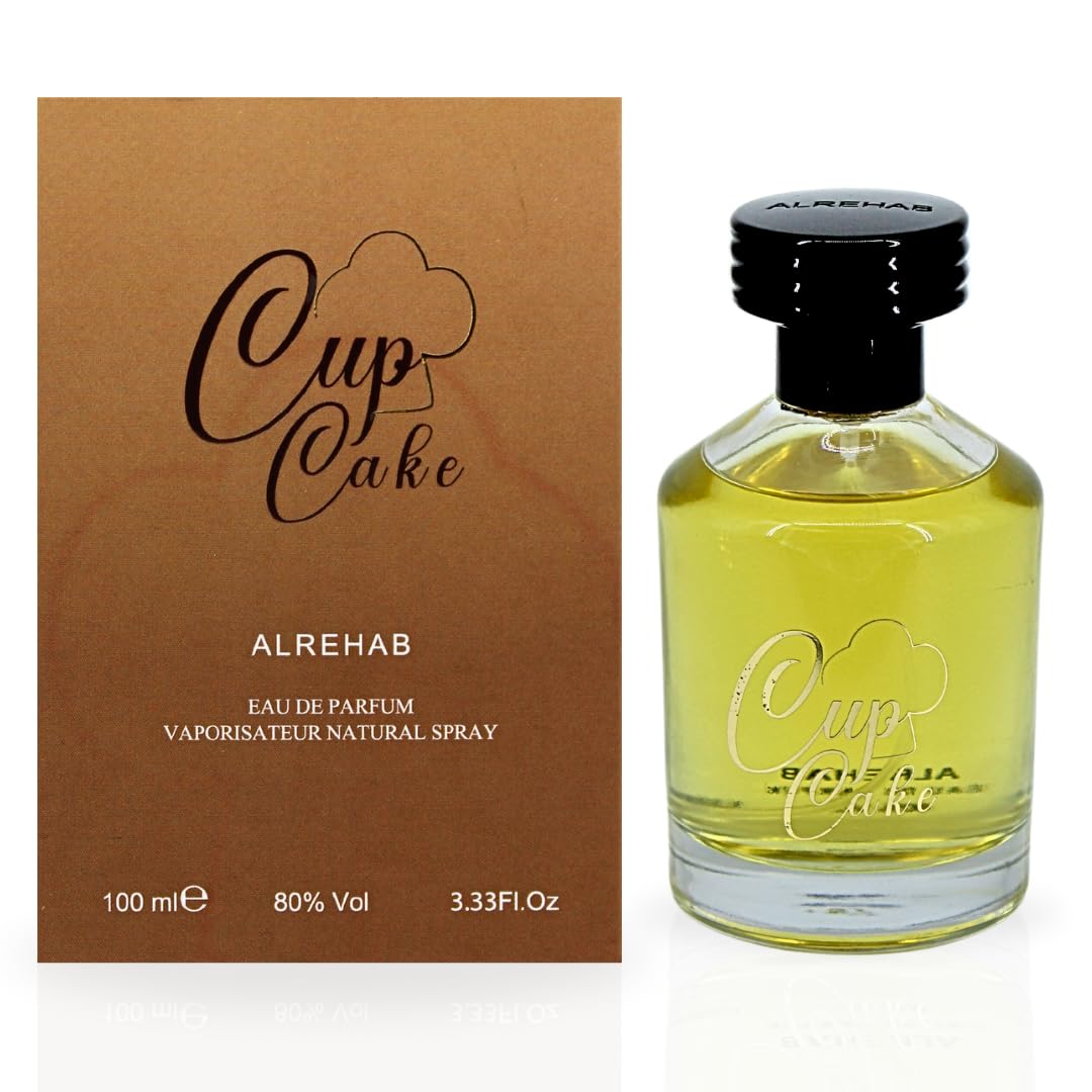 Al-Rehab Cupcake Eau De Parfum for Women - Sweet & Cozy 100ML | Long-Lasting Citrus, Amber & Vanilla Notes