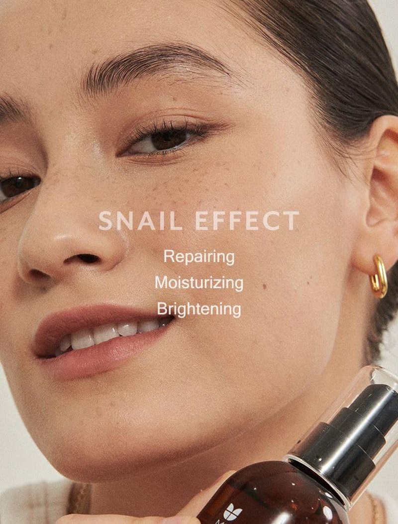 MIZON Snail Repair Intensive Essence with Snail Mucin Adenosine Hyaluronic Acid Centella Asiatica for Face Improves Fine Lines Treatment Smooth Skin Korean Skincare (3.38 fl oz)