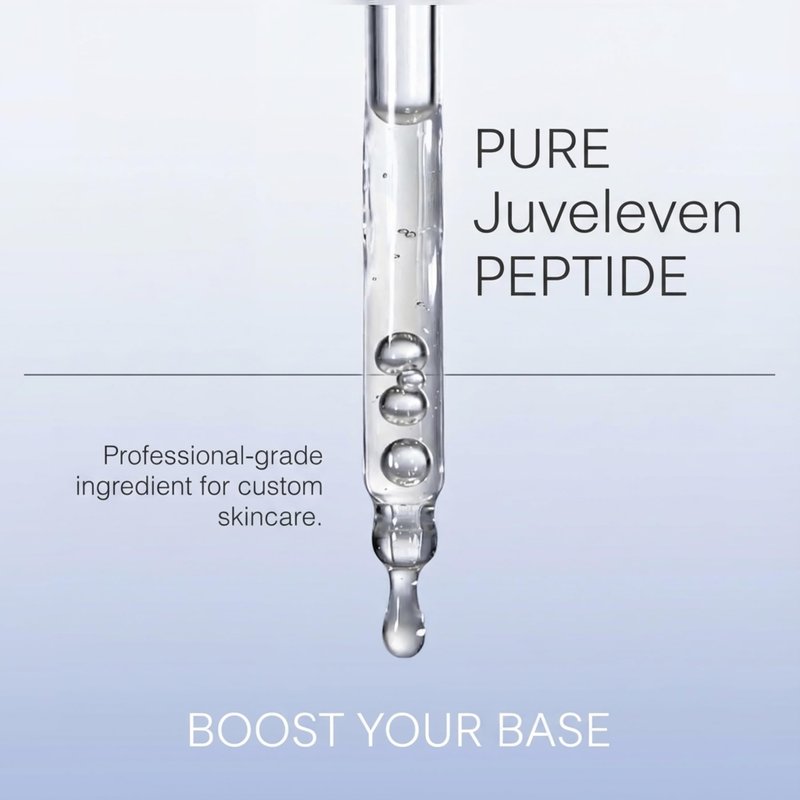 Skin Perfection Juveleven Peptide Solution Ageless Anti-aging Diy Booster Delay Senescence Look Younger Add To Any Face Cream Serum Acetyl Hexapeptide-51