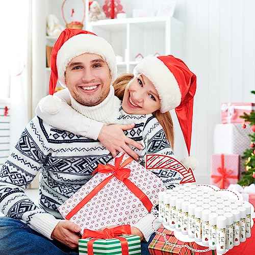 50 Pcs Christian Lip Balm Bulk Scripture Bible Verses Lip Balm Christian Gifts for Women Faith Religious Church Party Favor Inspirational Gift for Coworker Staff Employee(Fresh)