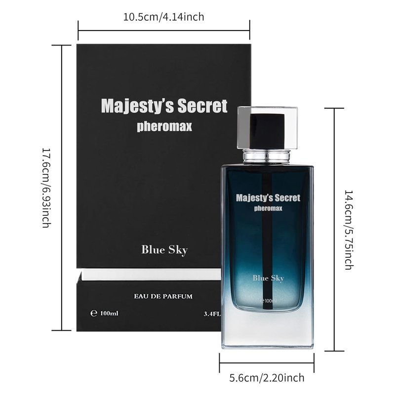 Pheromone Cologne for Men - Luxury 3.4 fl oz Eau de Parfum Spray | Fresh Woody & Warm Notes, Long-Lasting Fragrance