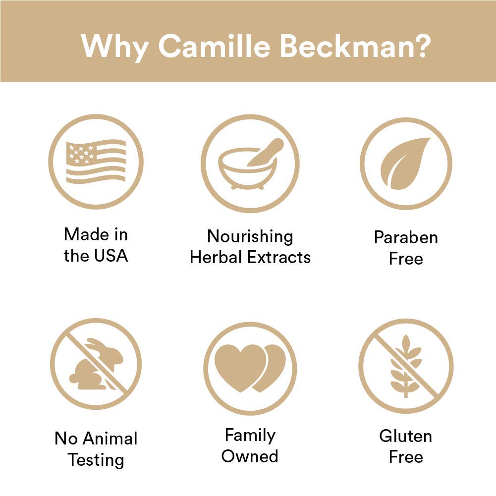 Camille Beckman Romantic Manicure Gift Set, Tuscan Honey, Glycerine Hand Therapy 6 oz, Premium Crystal Nail File