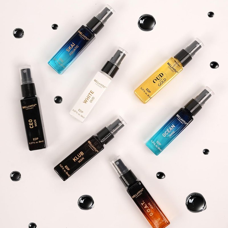 Luxury Men's Perfume Discovery Gift Set - CEO Man, G.O.A.T., OCEAN & More | 56ml | Woody, Citrus, Fresh Scents