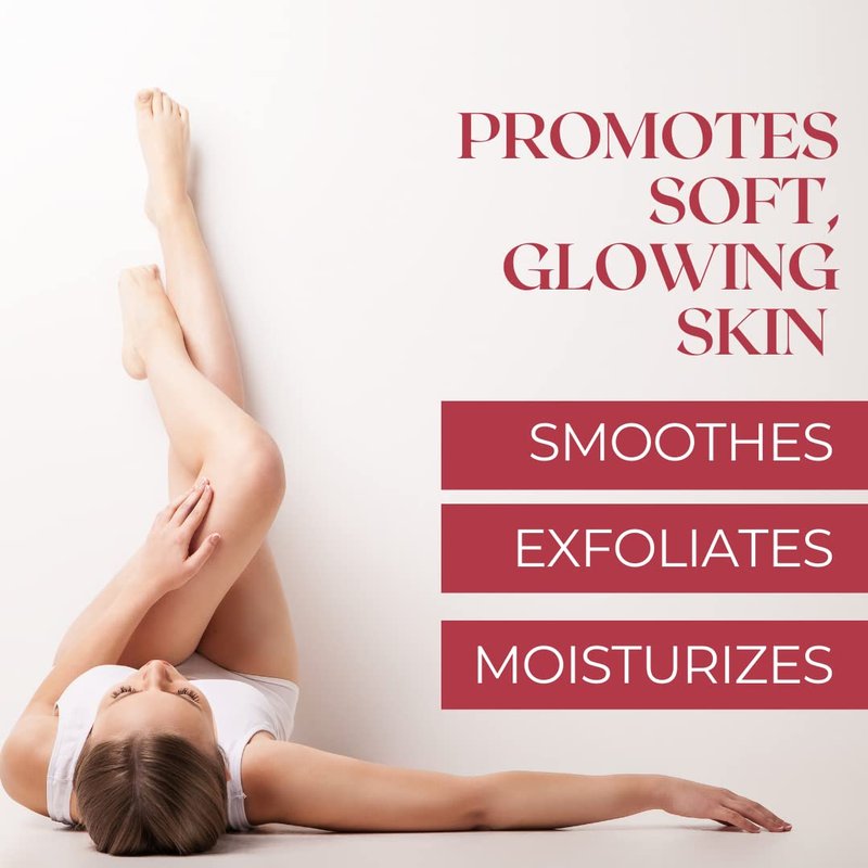 Skincare Body Scrub - Guava & Avocado Oil for Gentle Exfoliation and Hydration | 16 oz
