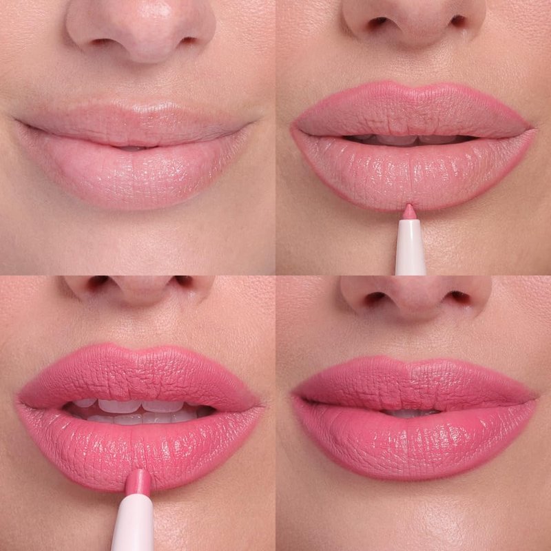 Wander Beauty Lipsetter Dual Cream Lipstick + Lip Liner - Midtown Mauve - Ultra-Smooth, Hydrating Lipstick and Lip Liner with a Soft Matte Finish - Made with Squalane & Peptides (1 Count)