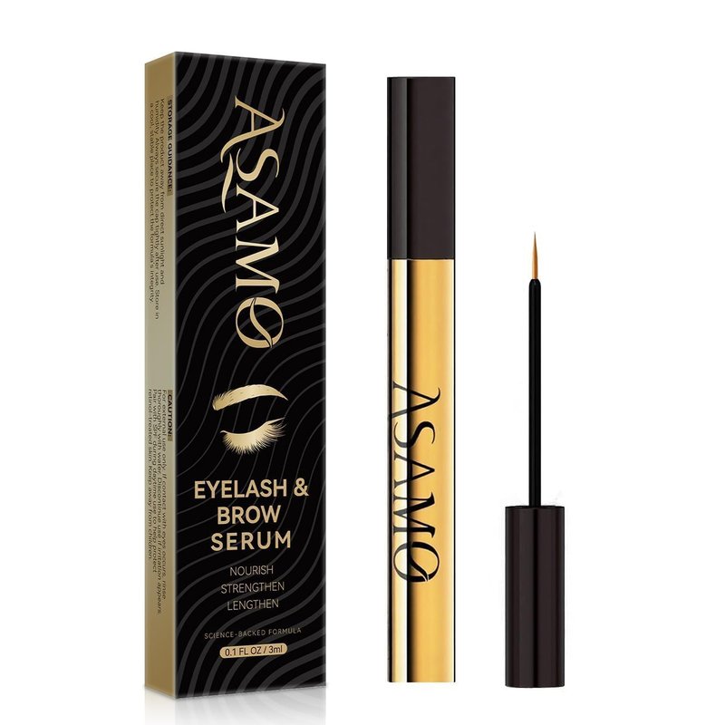 Eyelash & Eyebrow Growth Serum - 2-in-1 Enhancer for Longer, Thicker Lashes | Vegan, Cruelty-Free, 3ml