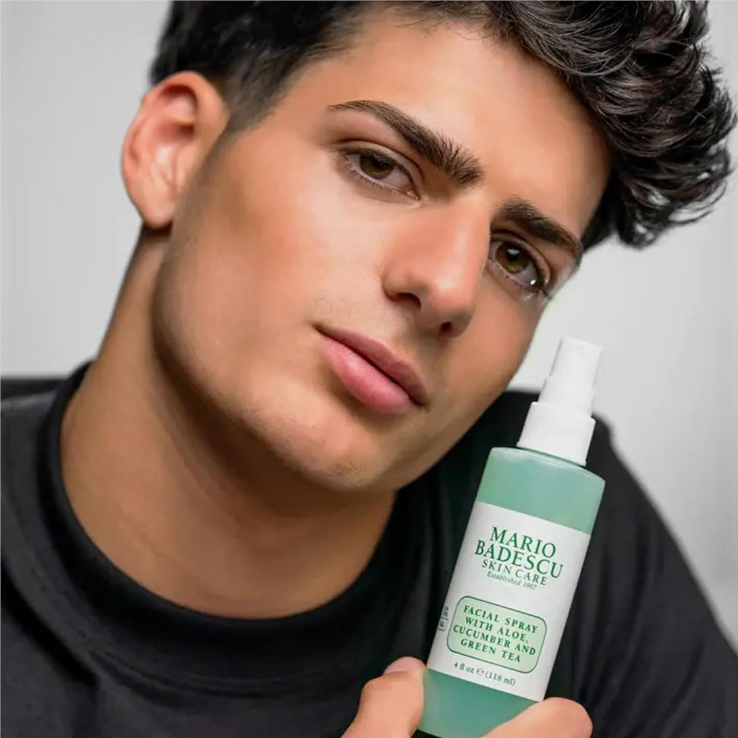 Mario Badescu Facial Spray with Aloe, Cucumber and Green Tea for All Skin Types | Face Mist that Hydrates & Invigorates | 4 FL OZ & 2 FL OZ Combo