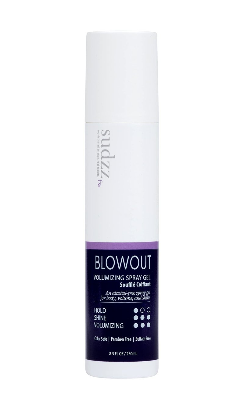 SUDZZFX Fine Hair Care Spray for Men & Women - Blowout Volumizing, Thickening Spray Gel for All Hair Types - 8 fl. oz