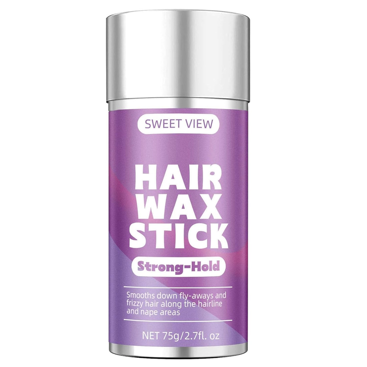 Hair Wax Stick - Slick Back Pomade for Taming Flyaways & Frizz | Ideal for Sleek Ponytails & Buns