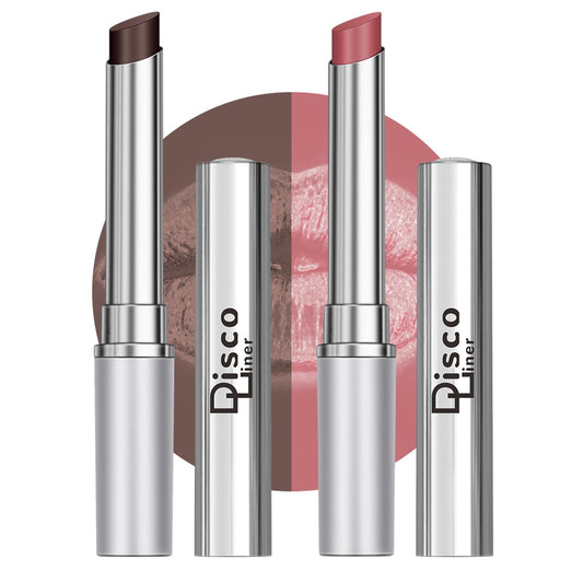 Discoliner Honey Lipstick Lip Tinted Lip Balm, Creamy Texture Nourishing Moisturizing Deep to Sheer Pigment Emollient, Enriched Lipstick Enhances Natural Color, Smooth Application Seamless Blend