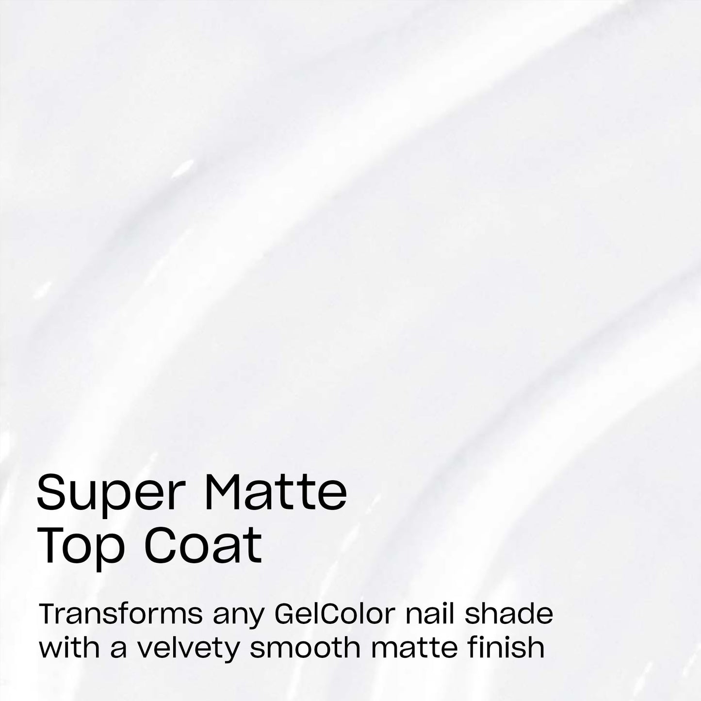 OPI GelColor Super Matte Top Coat | LED Cure Gel Nail Polish with Matte Finish | Protects Color, Nail Art & Prevents Chipping | 0.5 Fl Oz