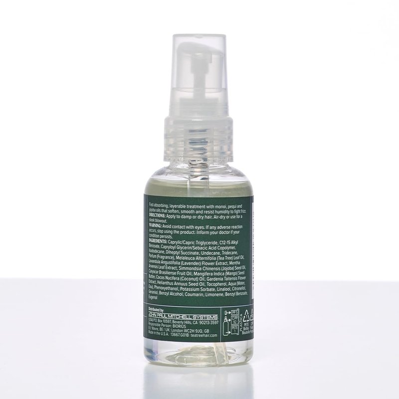 Tea Tree Lavender Mint Nourishing Oil, Multi-Benefit Treatment Oil, Moisturizing + Smoothing, For Coarse, Curly + Dry Hair, 1.7 fl. oz.