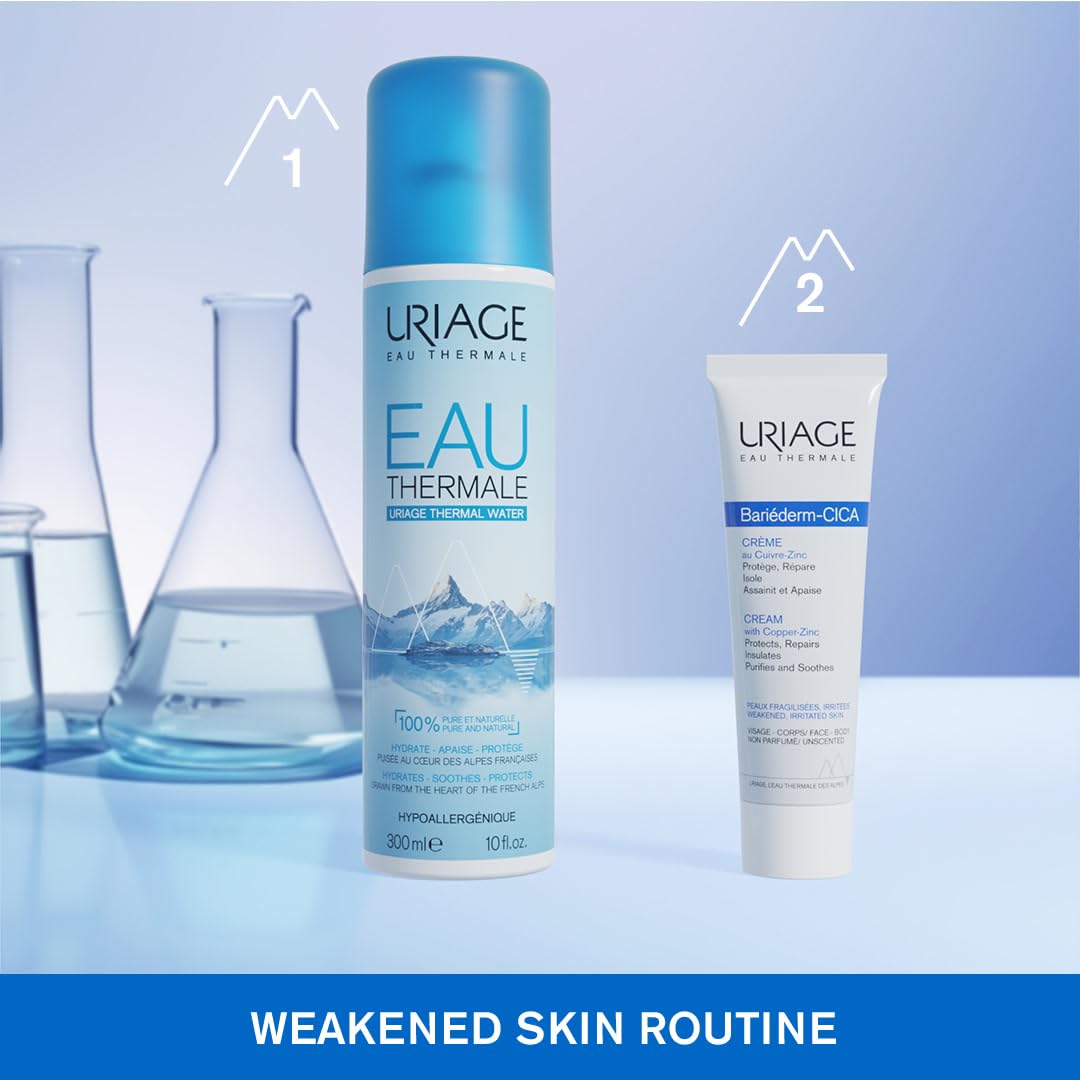 Uriage Bariéderm-CICA Multi-Purpose Restoring Cream with Copper-Zinc & D-Panthenol, Enhances Skin Repair, For All Ages & Skin Types, Fragrance-Free