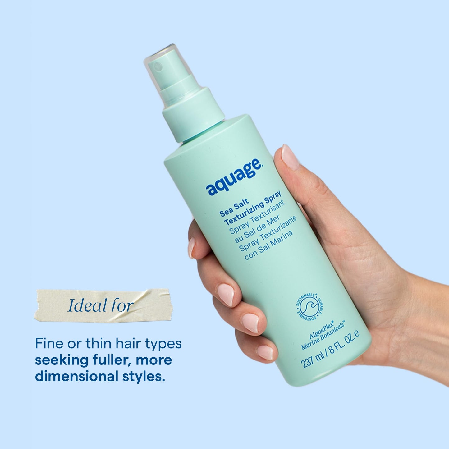 Aquage Thickening Spray Gel & Heat-Activated Hair Volumizer, 8 oz