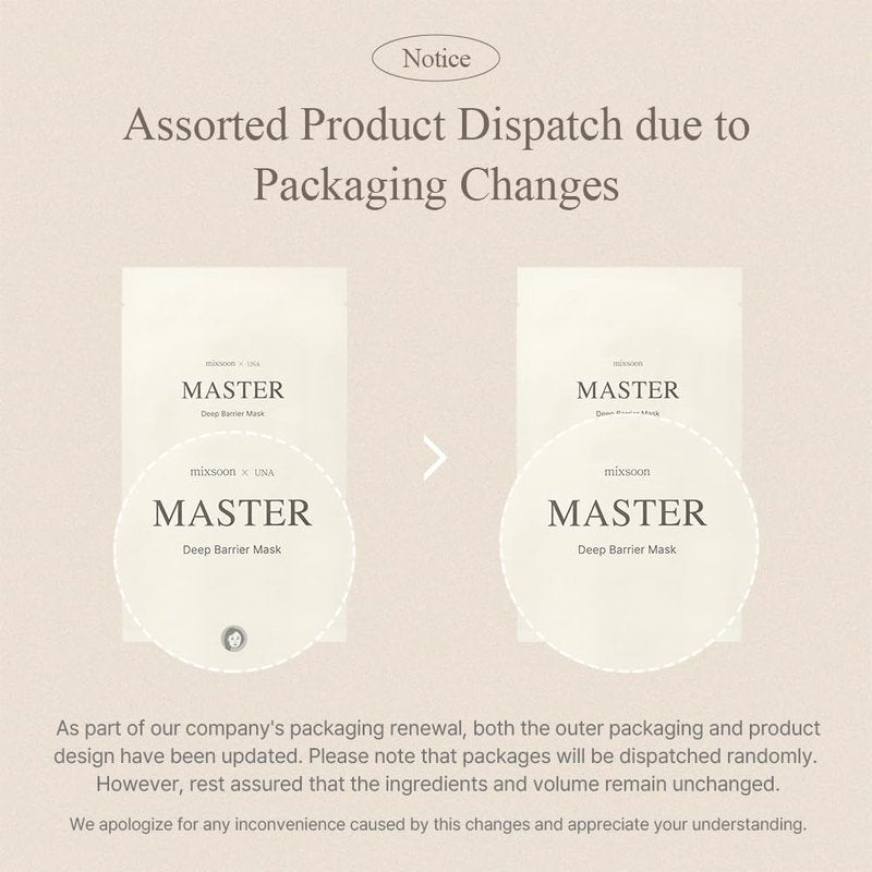 mixsoon Master Deep Barrier Mask 5ea