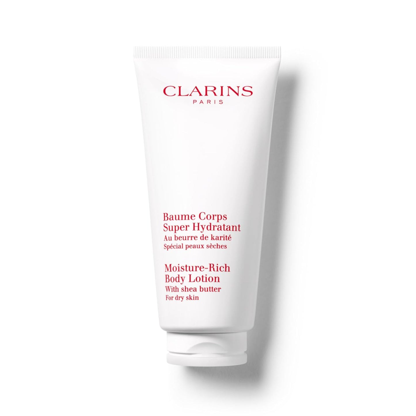 Clarins Moisture-Rich Body Lotion - Deep Hydration & Nourishment | Non-Greasy, Fast Absorbing | 88% Natural Ingredients | Ideal for Dry Skin