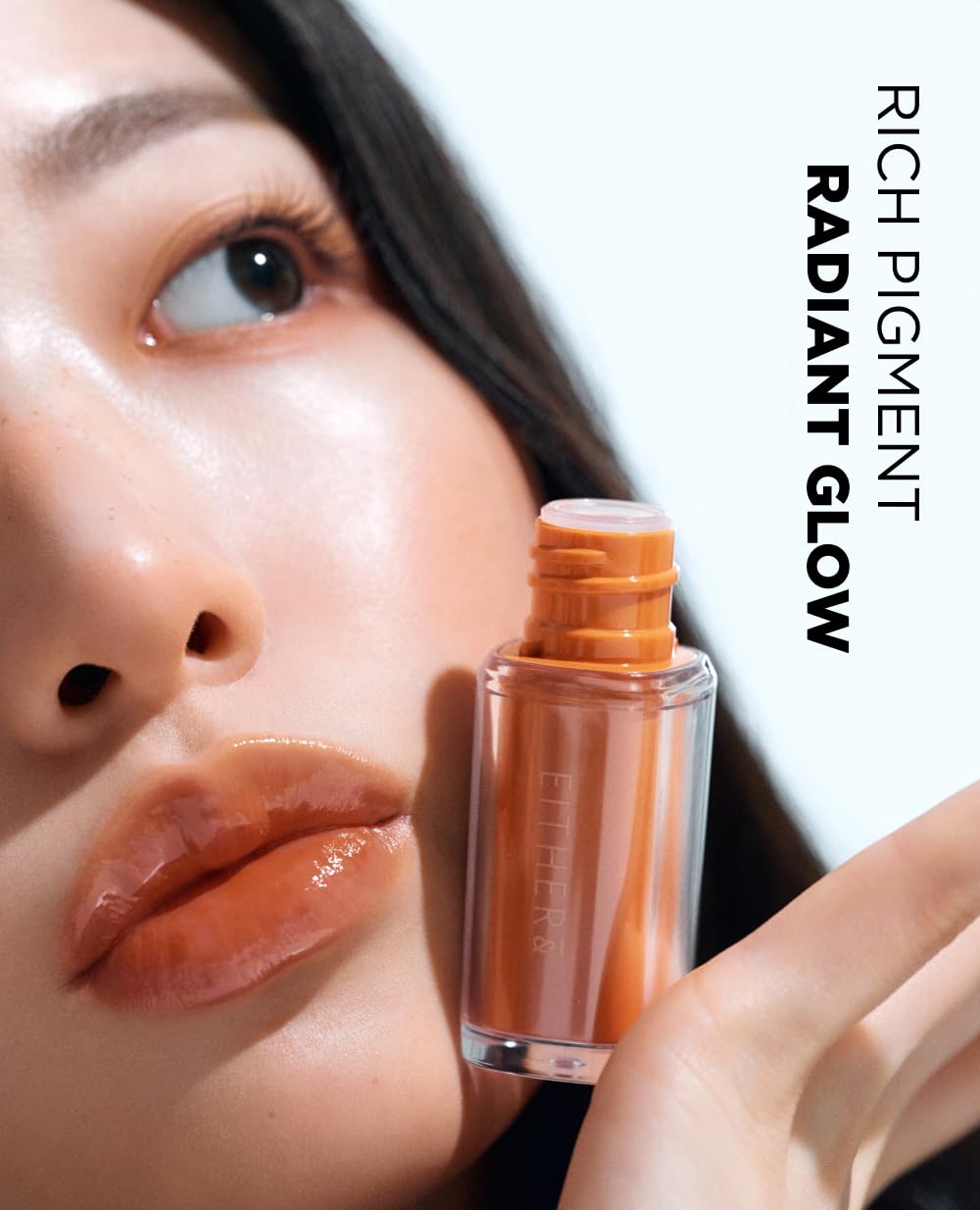 EITHER& Dewy Syrup Tint – K-Beauty Glossy Hydrating Lip Tint