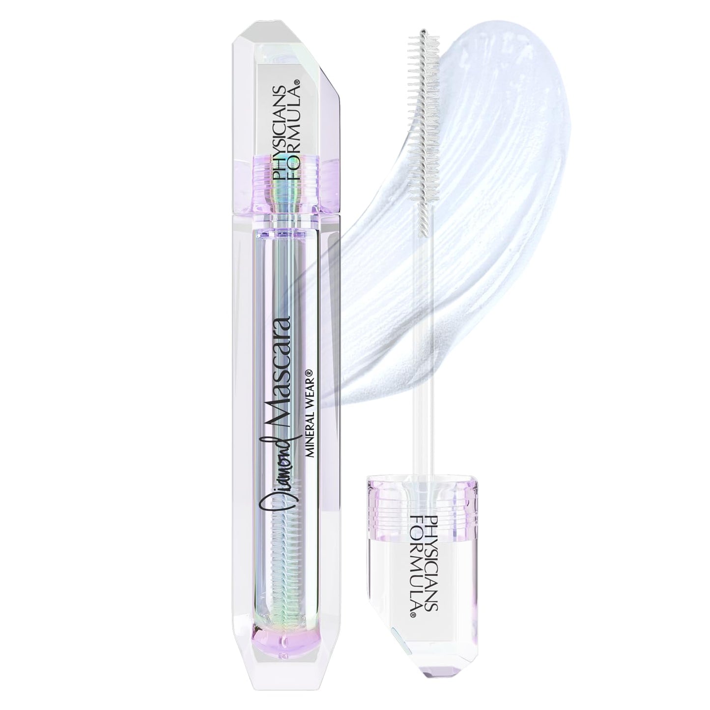 Physicians Formula Mineral Wear Diamond Mascara - Lash & Brow Enhancer for Sensitive Eyes | Dermatologist Tested