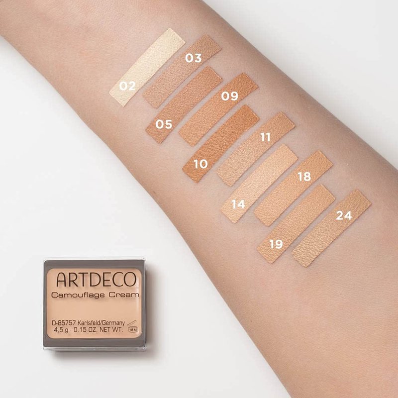 Art Deco Camouflage Cream 5g 18 Natural Apricot