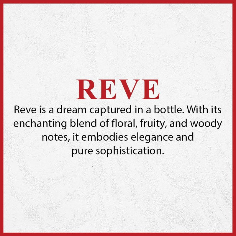ARIF Reve Unisex Woody Oriental Perfume – Bergamot, Melon, Amber, Musk & Vanilla – Long-Lasting Eau de Parfum for Men & Women – Sophisticated Fragrance – 3.4 oz