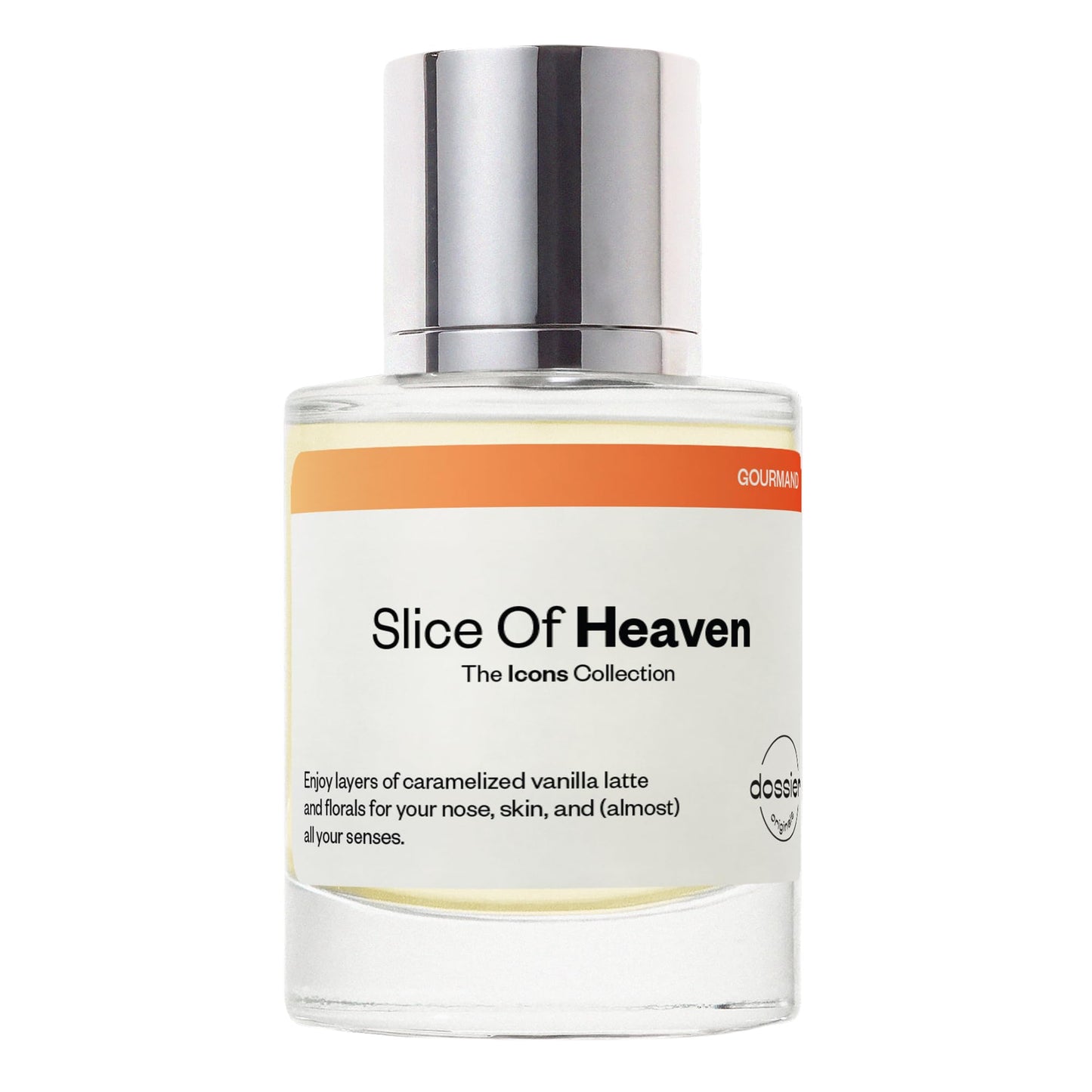 Dossier - Originals - Slice of Heaven - Eau de Parfum - Long-Lasting Sweet Almond Vanilla Fragrance - Feminine - 1.7 fl oz (50ml)