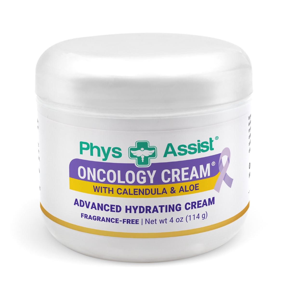 Oncology Calendula Cream - Advanced Hydrating Face & Body Cream for Post-Radiation Care | 4 oz Jar