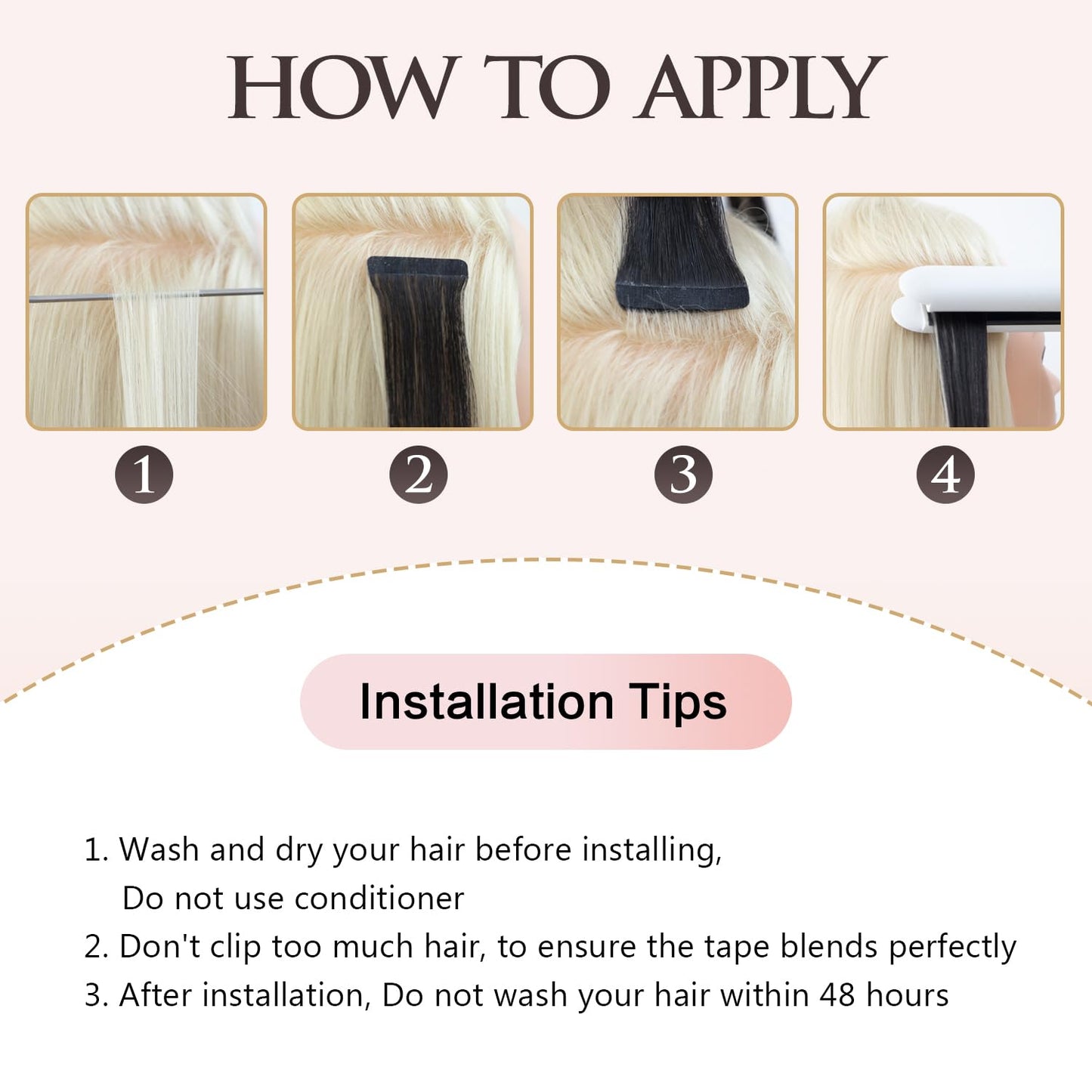 Tape in Hair Extensions Human Hair, 14 Inch 20pcs 40g, Remy Seamless Hair Extensions, Natural Blend for Date Night & Graduation, Can Be Curled & Styled (#T4-P27-4)