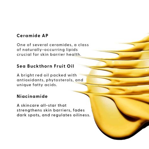 Stratia Lipid Gold Skin-Strengthening Ceramide Moisturizer with Niacinamide, Hydrates & Soothes All Skin Types, 3.4 Fl Oz