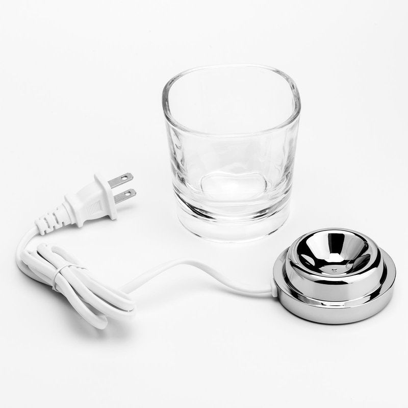 Replacement Charger Glass Cup for Philips Sonicare Diamondclean Toothbrush, Compatible Sonic Care CBA1001 Charger Base,for All HX99xx Series HX9901 HX9903 HX9924 HX9954 HX9957 HX9984,US Plug