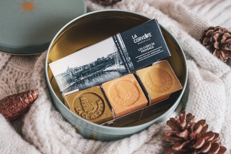 La Corvette, gift box set - 3x100g Provence soaps