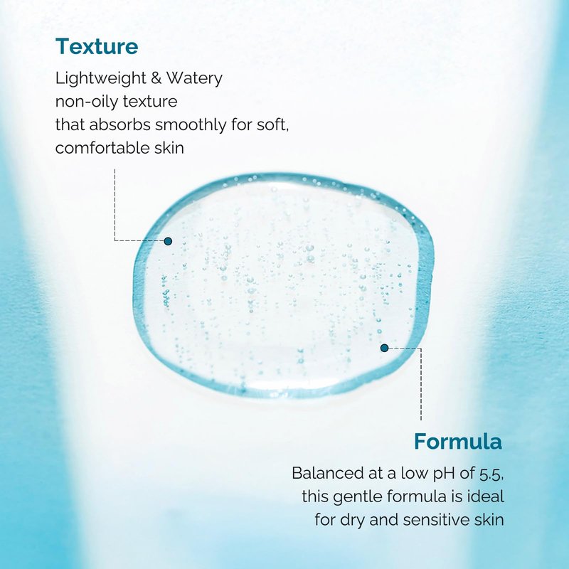 URIID Marine Energy Ampoule Essence – Deep Lightweight Hydration Facial Serum, Soothing & Brightening Korean Skincare for Sensitive & Dry Skin w. Seaweed, Hyaluronic Acid & Ceramide, 1 fl oz 30ml