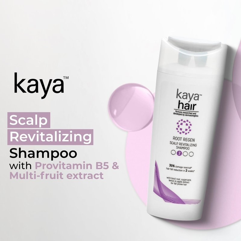 Kaya Skin Clinic Scalp Revitalizing Shampoo - Nourishing Formula for Healthy Hair | 225ml