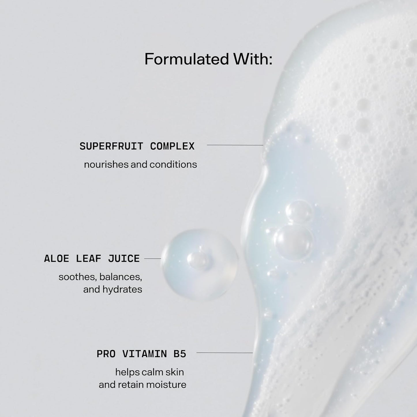 Versed Daily Antioxidant Gentle Face Cleanser - Moisturizing Gel Wash for Sensitive Skin | 6 Fl Oz