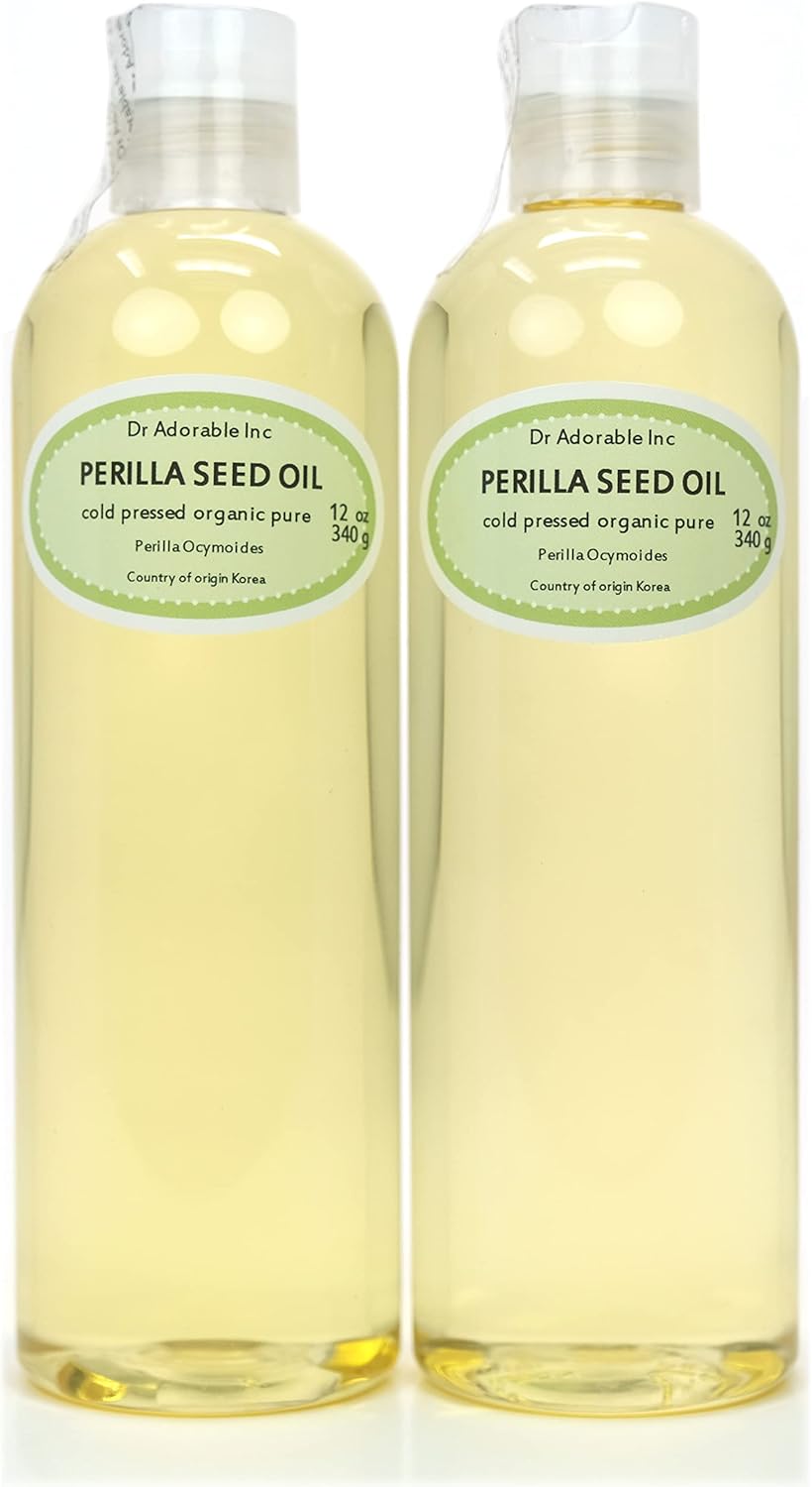 Perilla Seed Oil - 100% Pure Organic Cold Pressed - 24 oz | Natural Skin & Hair Care