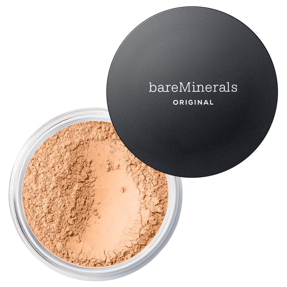 Original Loose Powder Foundation SPF 15, Golden Nude 16, Vegan, Cruelty-Free & Dermatologist-Tested