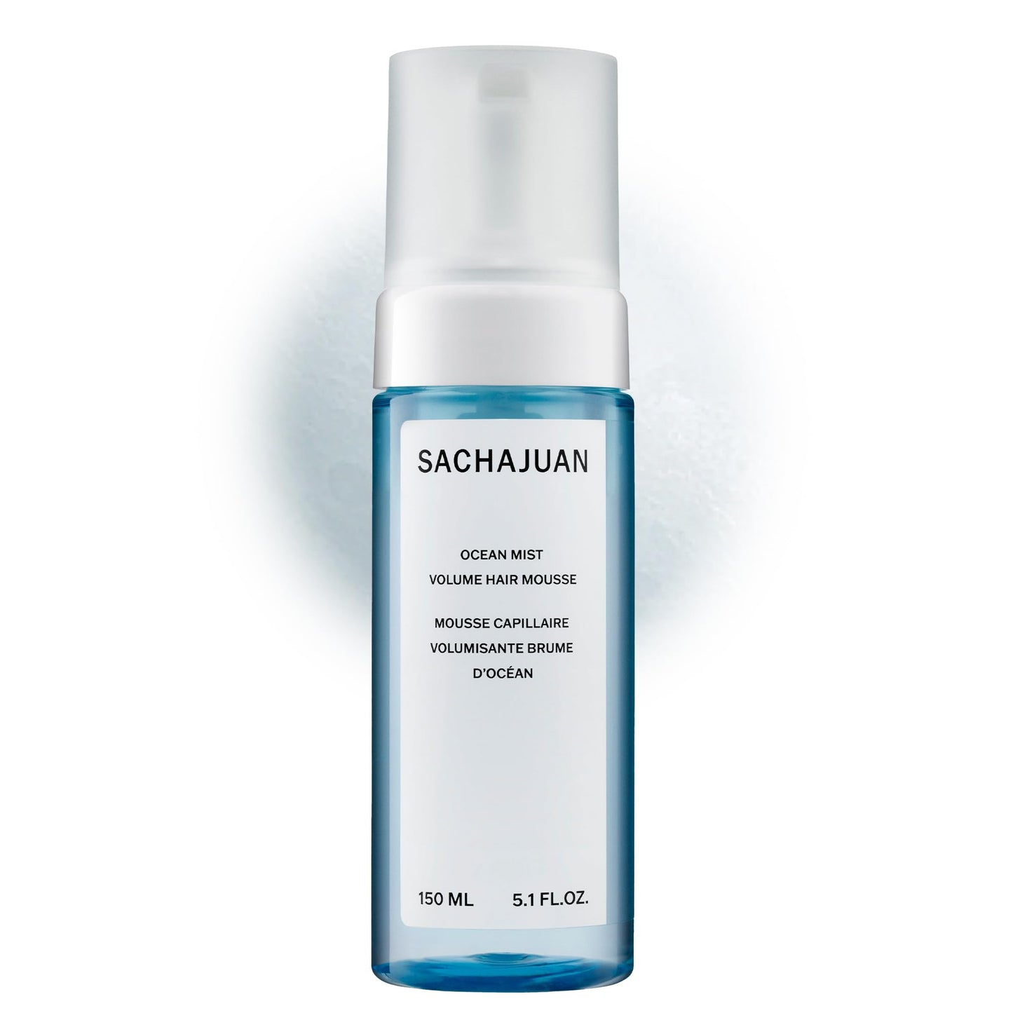 SACHAJUAN Ocean Mist Volume Hair Mousse | Lightweight Volumizing Mousse for Lift, Grip & Texture | Soft, Touchable Finish & Shine | Ocean Silk Technology | Vegan & Paraben-Free | 5.1 fl oz