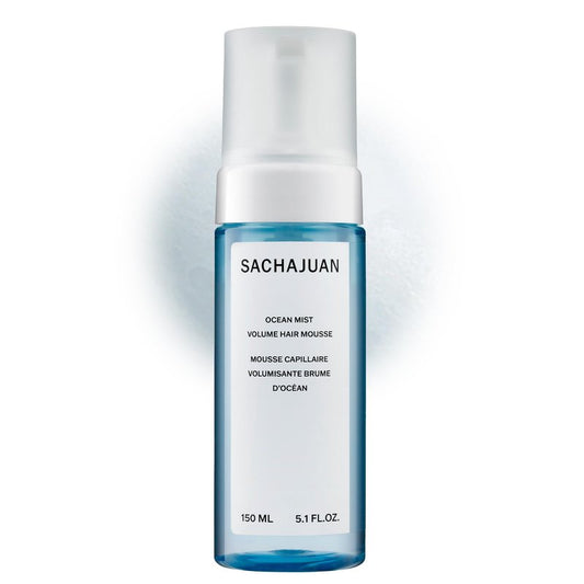 SACHAJUAN Ocean Mist Volume Hair Mousse | Lightweight Volumizing Mousse for Lift, Grip & Texture | Soft, Touchable Finish & Shine | Ocean Silk Technology | Vegan & Paraben-Free | 5.1 fl oz