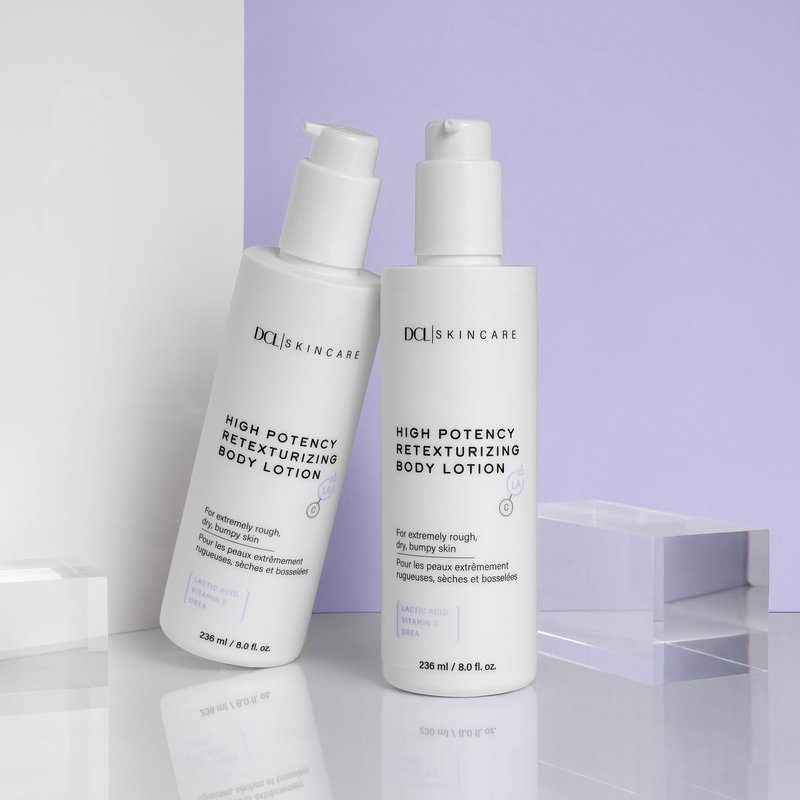 DCL Skincare High Potency Retexturizing Body Lotion for Smooth, Renewed Skin, 8 Fl oz