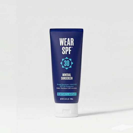 Wear SPF Mineral Sunscreen Lotion – Sweat & Water-Resistant SPF 30, 2-pack