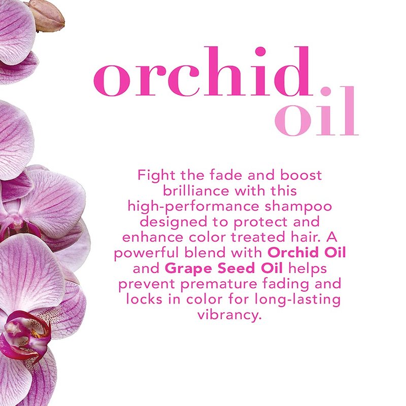 OGX Fade-Defying Orchid Oil Conditioner - UVA/UVB Protection, 13 Ounces