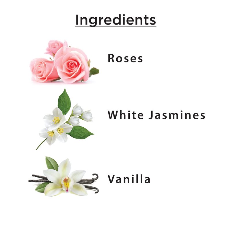 Romantic Perfumed Shower Gel for Women - Enriched with Roses & Jasmine Extracts | 250g