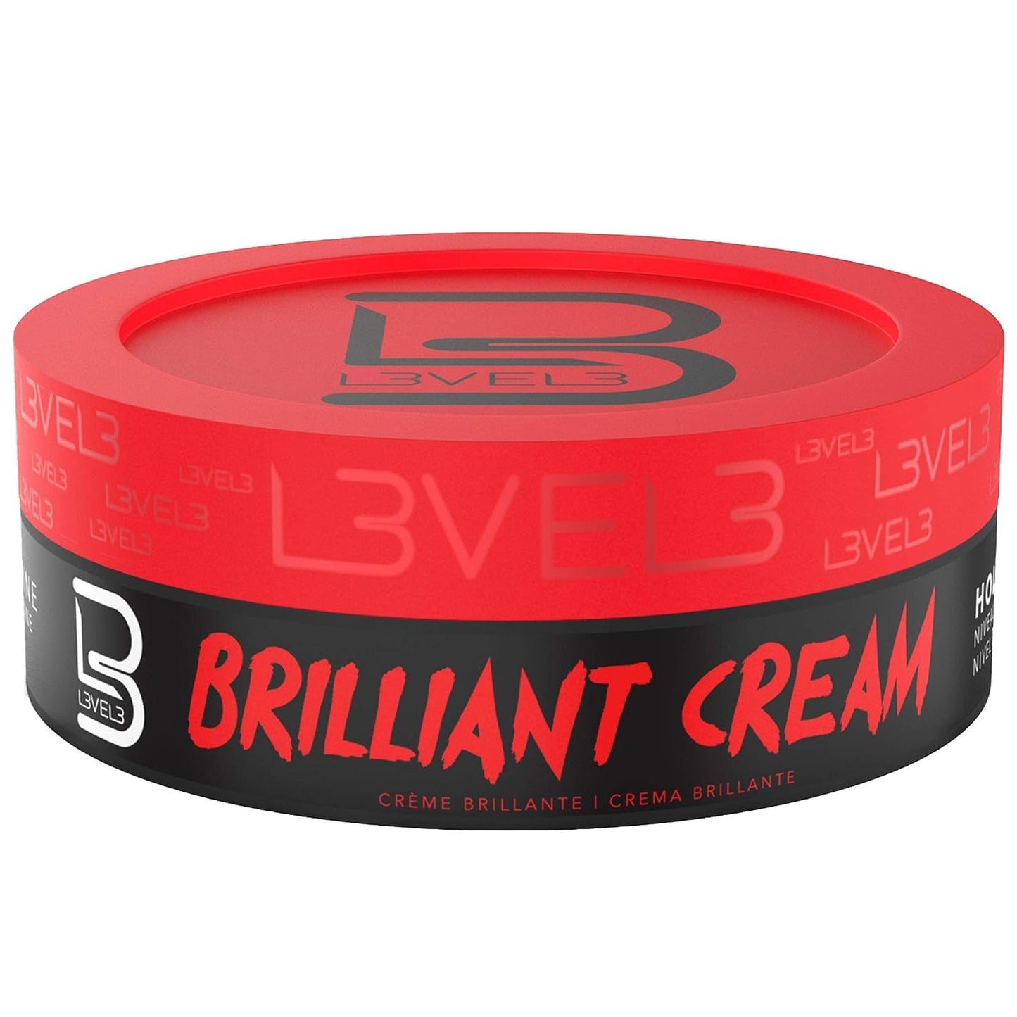 L3 Level 3 Brilliant Cream - Improves Texture and Shine - Delivers a Natural Look and Hydrates Hair (3 Pack)
