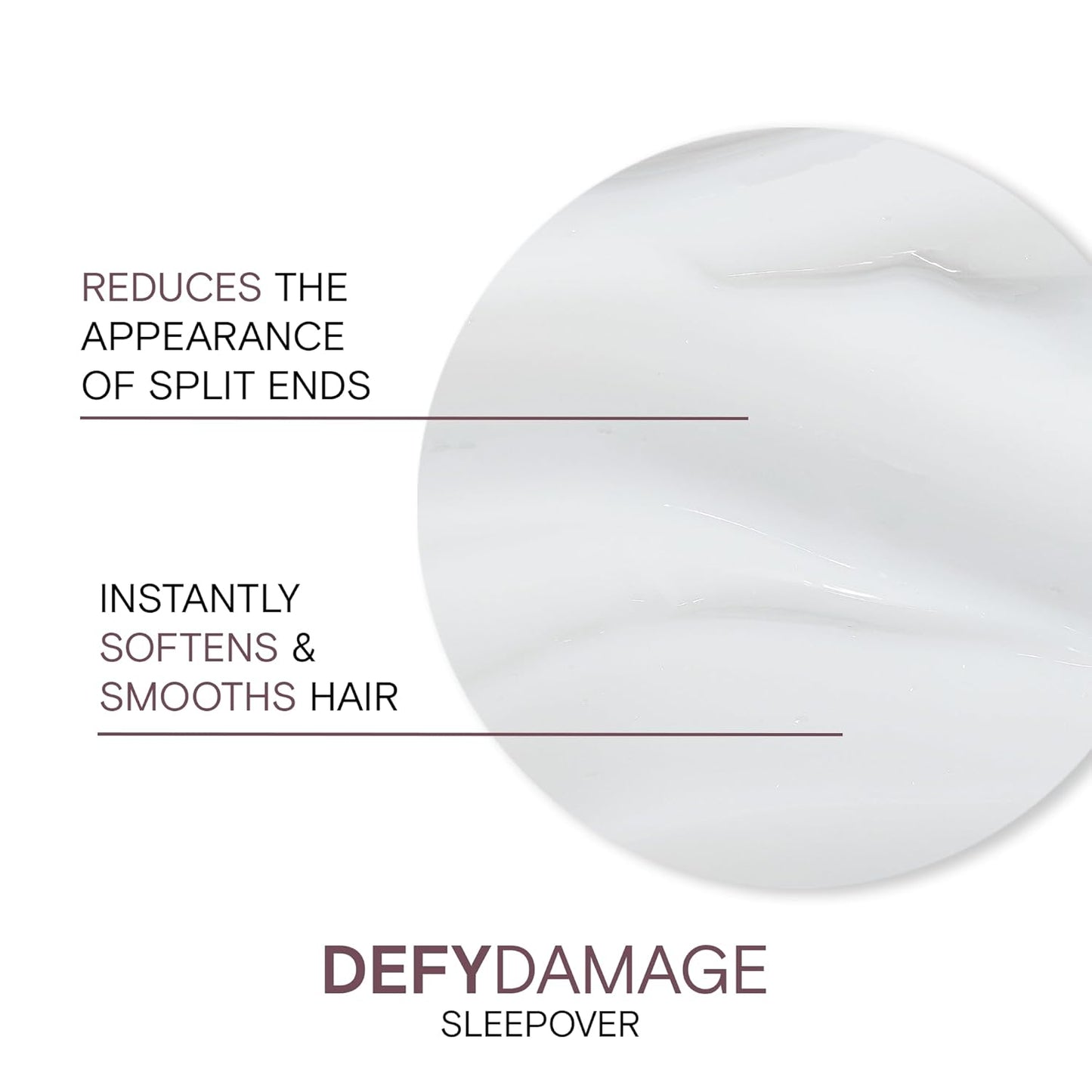 Joico Defy Damage Sleepover Treatment - Nourishing Overnight Formula | Strengthens Hair & Reduces Breakage | With Arginine & Keratin