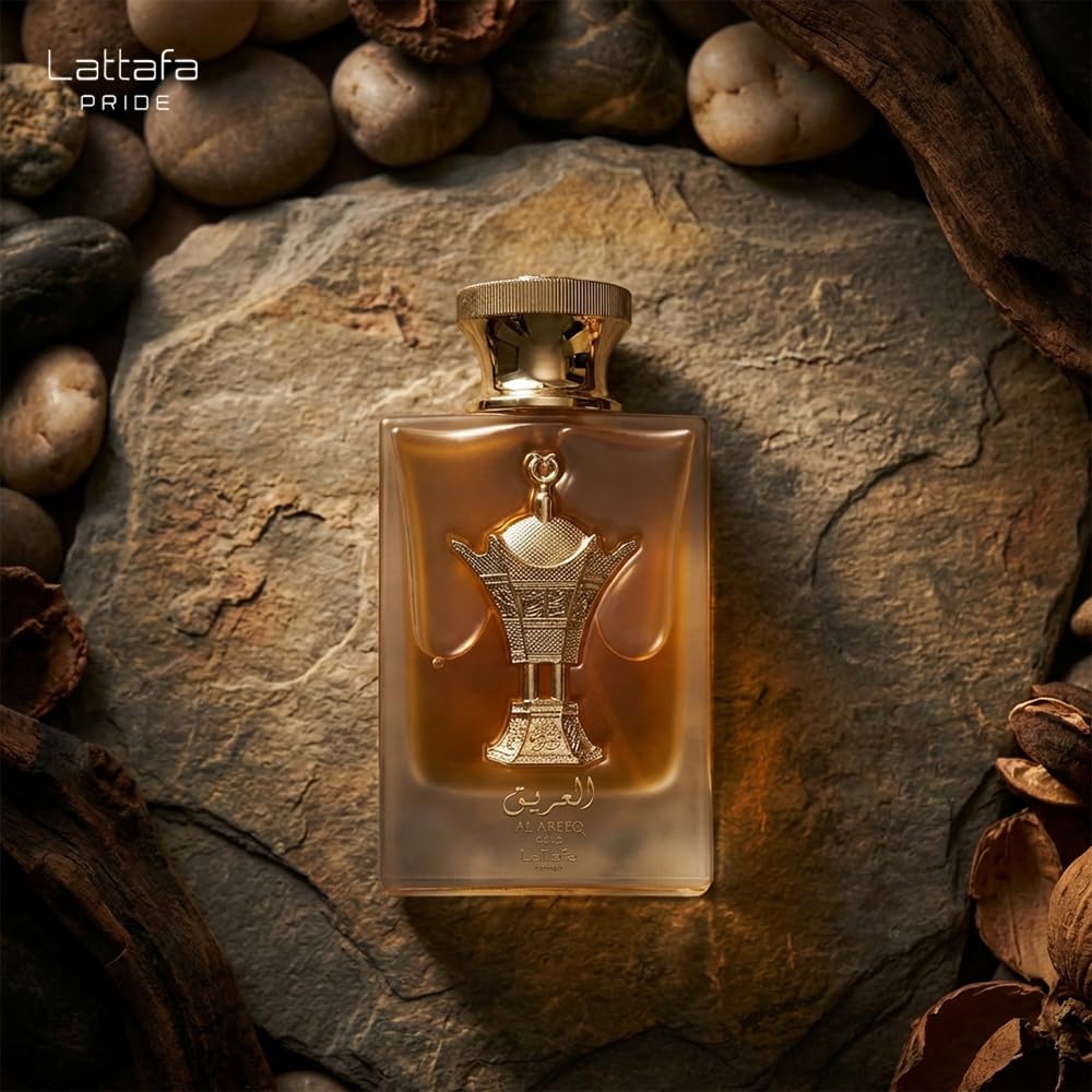 Lattafa Al Areeq Gold Eau De Parfum Spray - Unisex Fragrance | 3.4 Ounce Bottle
