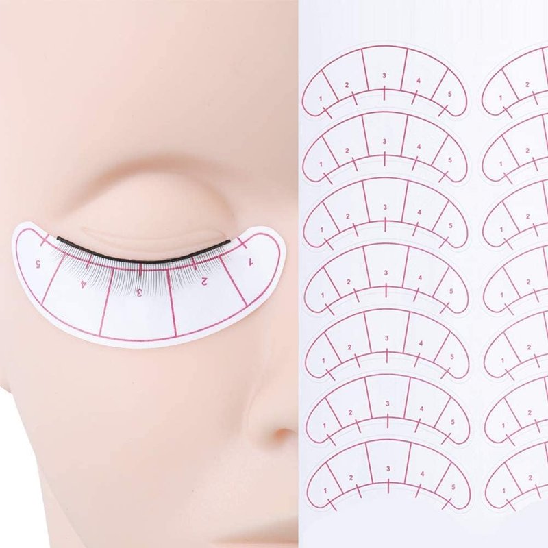 Lash Extension Practice Kit, Eyelash Extension Training Kit for Beginners, Professional Eyelash Mannequin Head Set with Lash Fan, Lash Shampoo, Lash Adhesive, Glue Rings and Lash Mirror (Black)