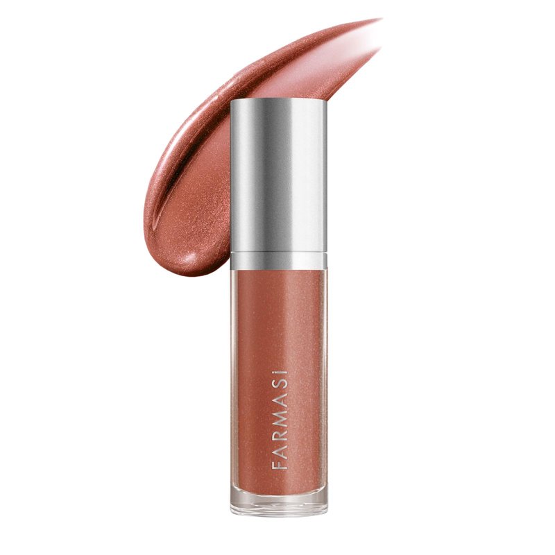 FARMASi Ultimate Shine Lip Gloss, Makeup, Ultra Hydrating, Moisturizing, Intense Color Pigment, Non Sticky, Smooth and Lightweight, 0.27 Fl Oz (Lithium Quartz 05)