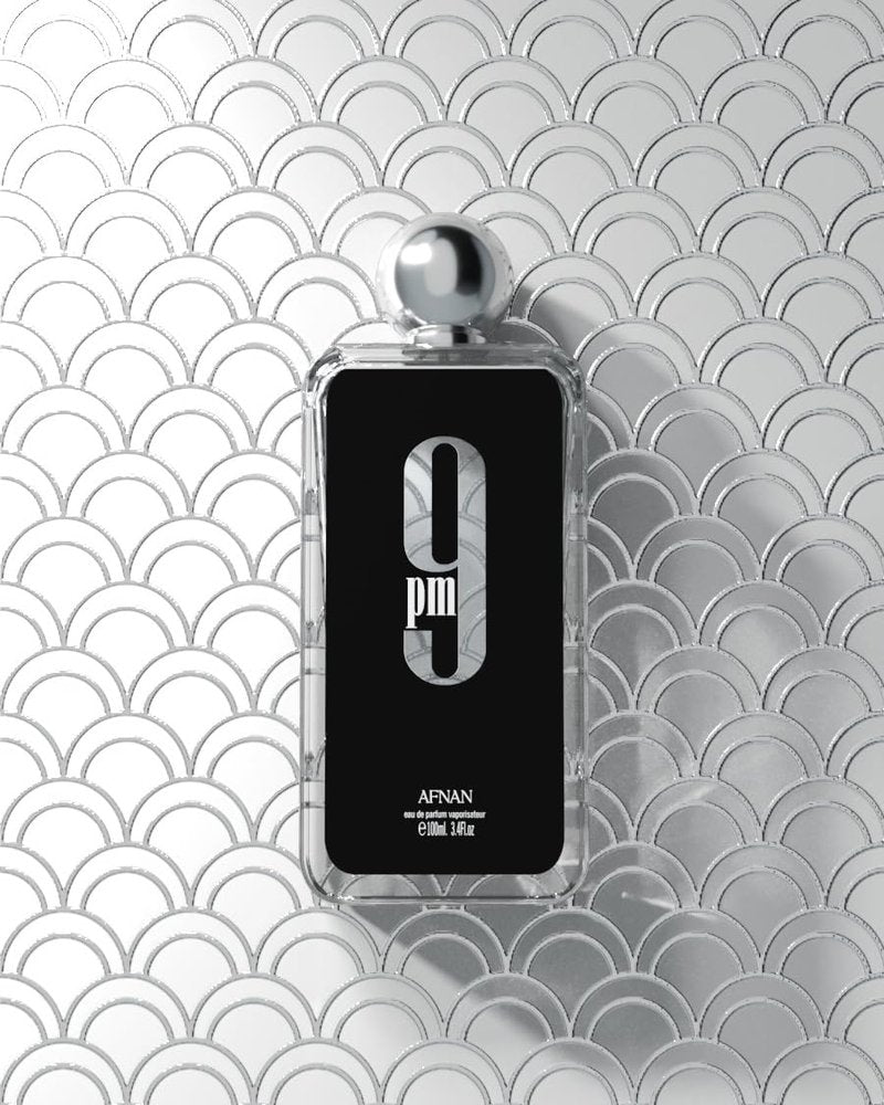 Afnan 9 PM Eau De Parfum for Men - 3.4 Fl. Oz | Long-Lasting Fragrance
