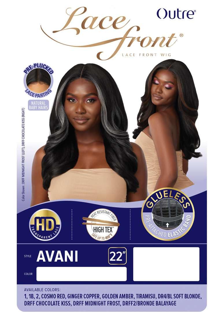 Outre Lace Front Wig - Avani (DARK BROWN 2)